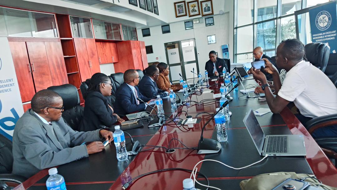 The Uganda High Commission in Pretoria led by  H.E Paul Amoru, in collaboration with Centenary Group led by chairperson Prof. John Ddumba Ssentamu &amp; UGASAF, led by Hon. Nakiwala Florence, are holding meetings with officials from various government MDAs of the Kingdom of Eswatini.