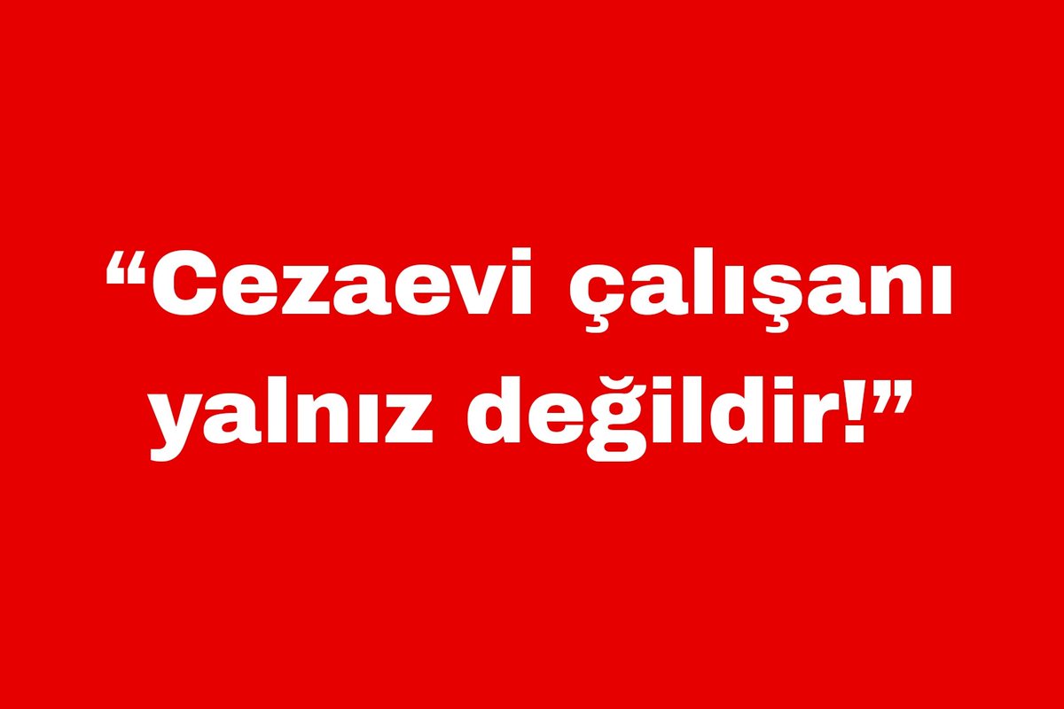 #Cezaevisendikası
