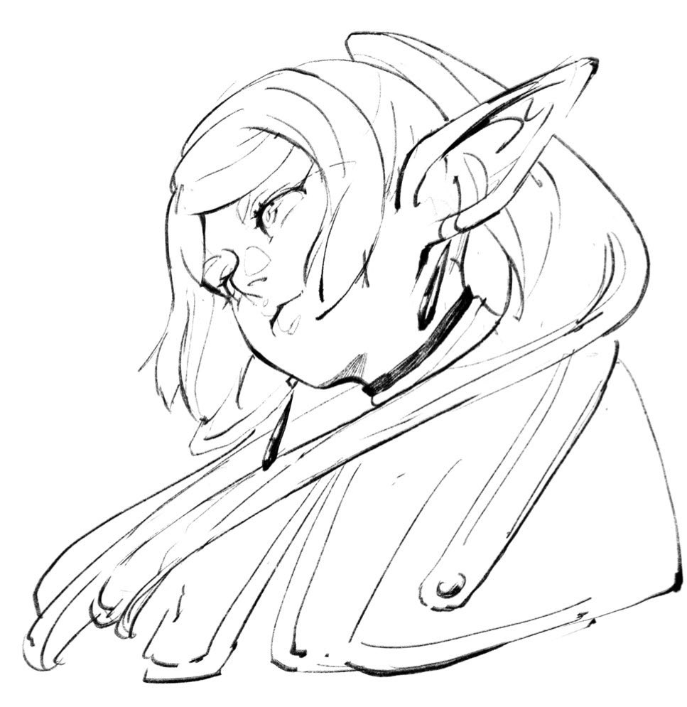 ちゃんとフリーレンも描きました