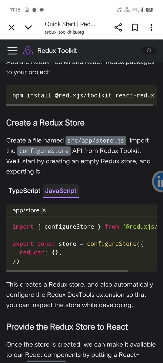 PremMaurya723's tweet image. Took a deep dive into Redux Toolkit for global state in StudySync—way easier than juggling useContext! Docs + tutorials helped a ton. Excited to refactor and simplify my app’s logic! ⚡️ #BuildInPublic #ReduxToolkit #React #StudySync