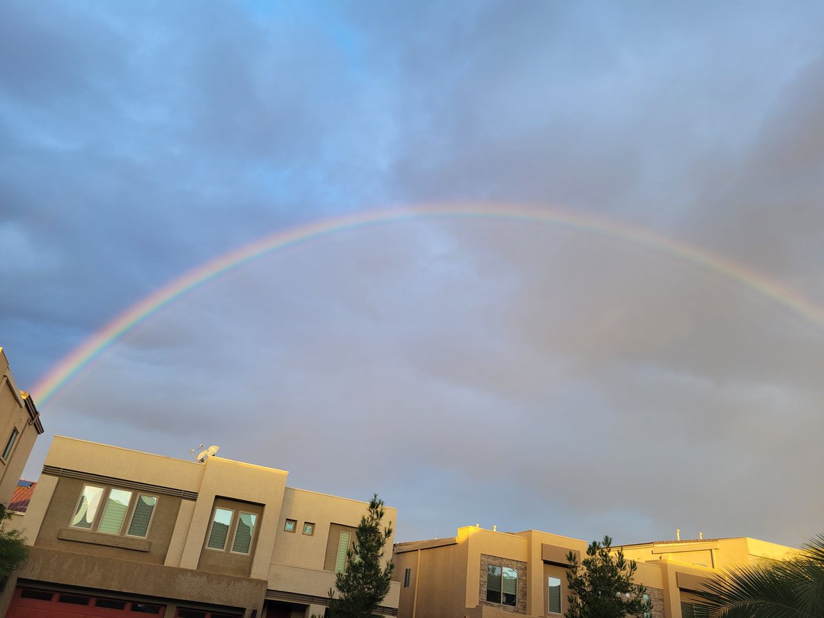 This morning's view, courtesy of mother nature.