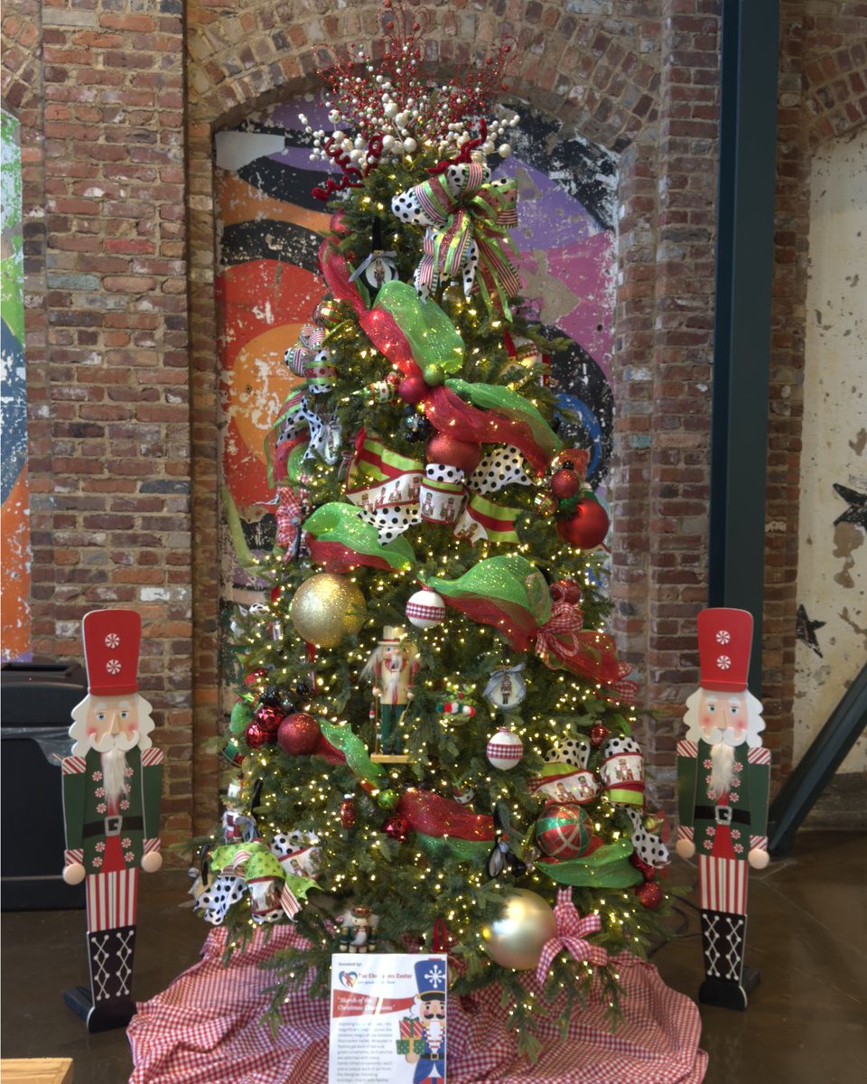 champcentersc's tweet image. If you are attending the Festival of Trees at The Bleckley Station over the next few days, be sure to check out the 9ft &quot;March of the Christmas Champions&quot; Tree designed by The Champions Center.  What a great way to to kick off the holidays!  
#festivaloftrees #andersonfreeclinic
