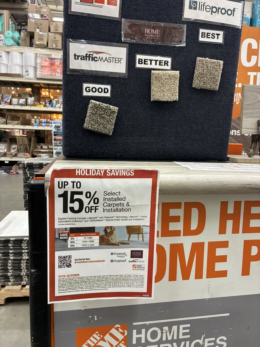 Hiram 0151 always something interesting. Way to team up.<a href="/HomeDepot/">The Home Depot</a> <a href="/ACS_flooring/">ACS Commercial & Residential Flooring Specialists</a>  <a href="/AcsHeidi/">ACS-Heidi</a> <a href="/davescalfani/">David Scalfani</a> just a little fun in the store anybody up for horsing around