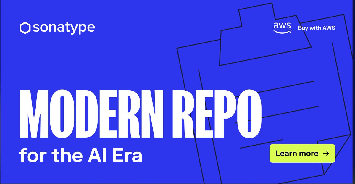 Sonatype tweet media