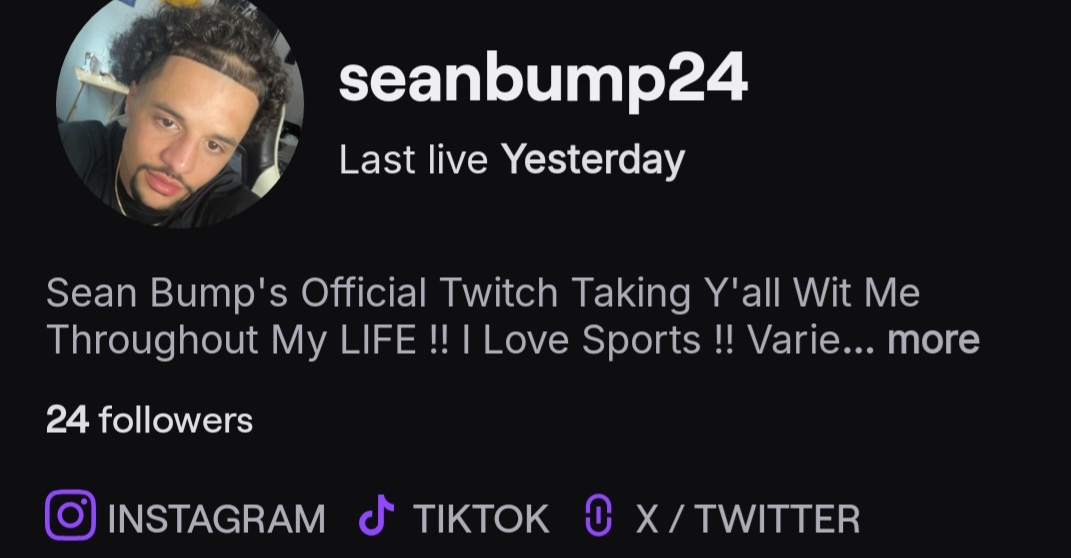 SeanBump_LIVE's tweet photo. We Are 1 Supporter Away From Twitch Affliate !! 25 Supporters Is The First Huge Step On This Journey And We Are So Close !! Tap In Y'all I Am Live Every Single Day !! https://t.co/tUZdq1MFvP
#Streamer #Twitch #AffliateSoon #Grinding #LiveEveryday #Blessed #Supporters https://t.co/sTmSm3zXxU