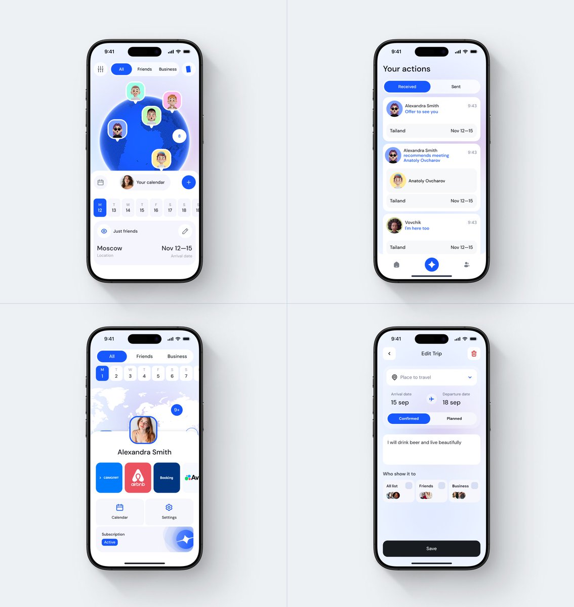 Travel app - your best trip