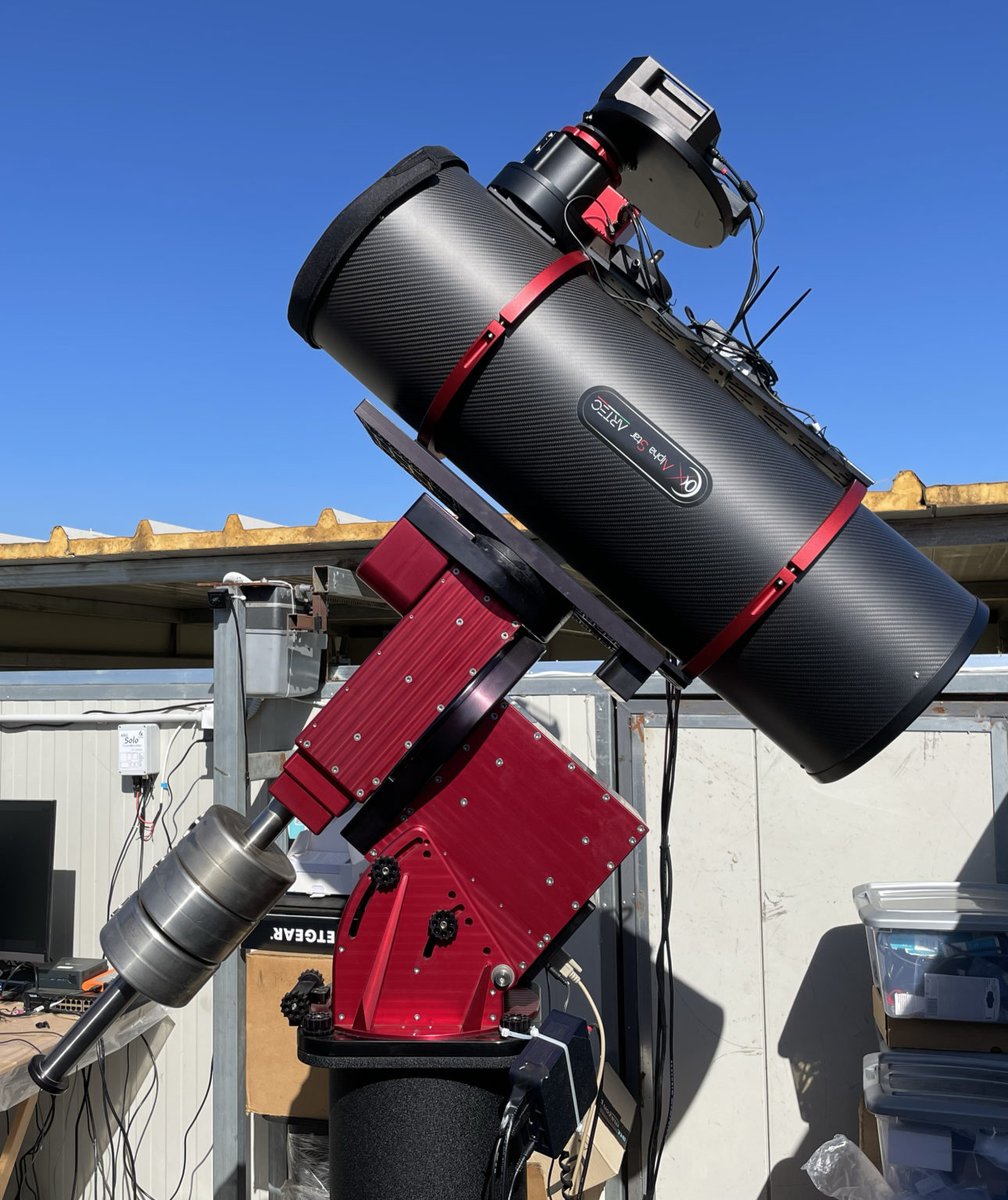 fabriziocolista's tweet image. #3IATLAS #Comet #VirtualTelescope

🛰️Aggiornamento N.9 per 3I/Atlas📷☄️

Questo il nostro appuntamento con 3I/Atlas, il visitatore interstellare attratto dalla gravità del nostro Sole e quindi costretto a &quot;sfiorare&quot; un piccolo pianeta abitato chiamato #Terra.

Oggi osserviamo la…