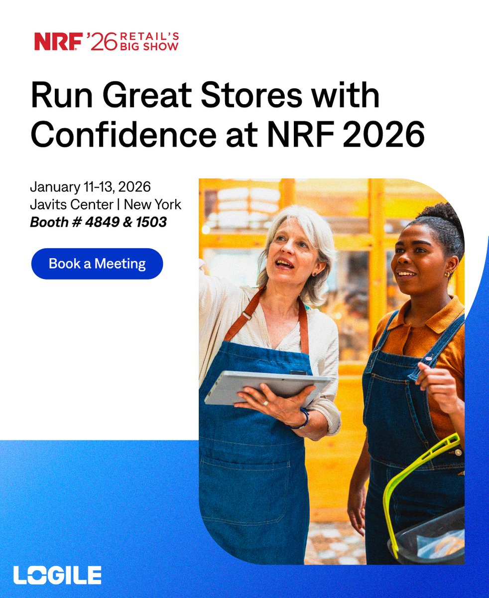 Find us on level 3 in booth #4849, and in the Foodservice Innovation Zone, booth #1503, to see how we’re helping retailers simplify complexity and power execution.

Book Your NRF Meeting Now: bit.ly/48j5eQN