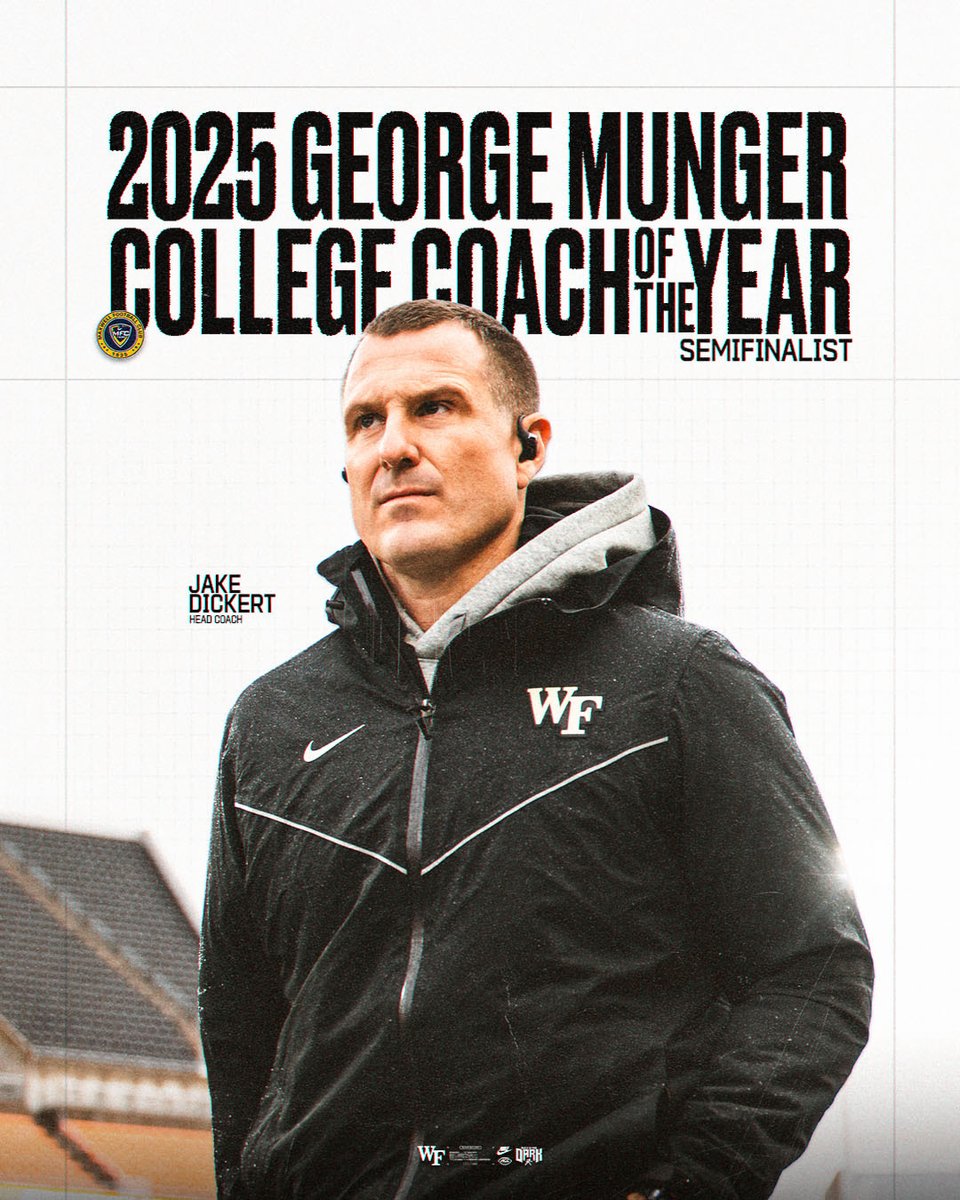 🏆 Munger Coach of the Year Semifinalist 🏆

📰: deacs.info/480o7Xq