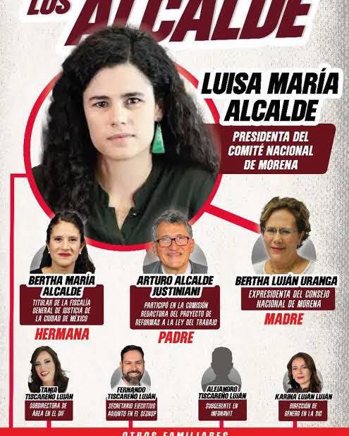 <a href="/LuisaAlcalde/">Luisa Alcalde</a> <a href="/EdsonAndradeL/">Edson Andrade</a> <a href="/AccionNacional/">Acción Nacional</a> <a href="/Claudiashein/">Claudia Sheinbaum Pardo</a> <a href="/rosaicela_/">Rosa Icela Rodríguez Velázquez</a> Oye y sabrás cuánto mman del erario ésta familia del HIJOEPUTÍSMO de MierdenaSectaDeNarcoRatas Narcohuachicoleros 🤔👇🏼🤌🏼🖕🏼