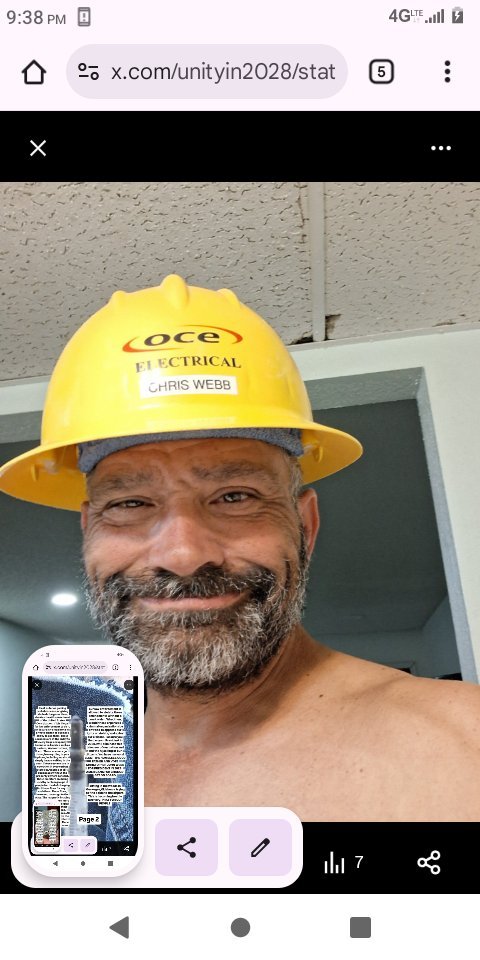chris_webb76825's tweet photo. I passed my city of Austin unrestricted journeyman electrician test in 1998 the first time. I passed my Oklahoma unlimited journeyman test in 2009 the first time. I have a Colorado and a Utah as well. VOTE CHRISTOPHER JOHN WEBB FOR PRESIDENT IN 2028 https://t.co/i3EldZfJnn