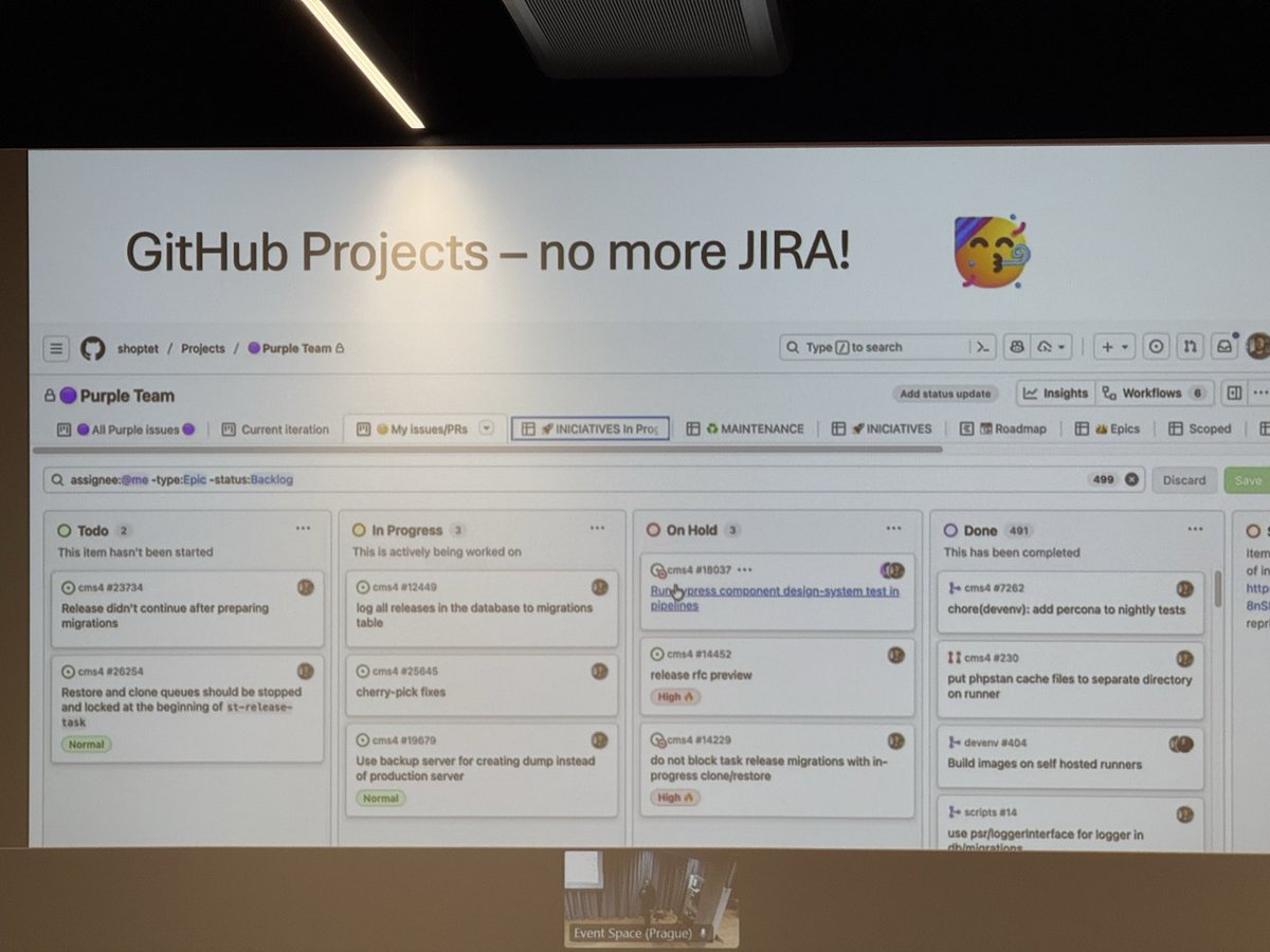 Občas by mě zajímalo co ty devs proti te JiRA maji?