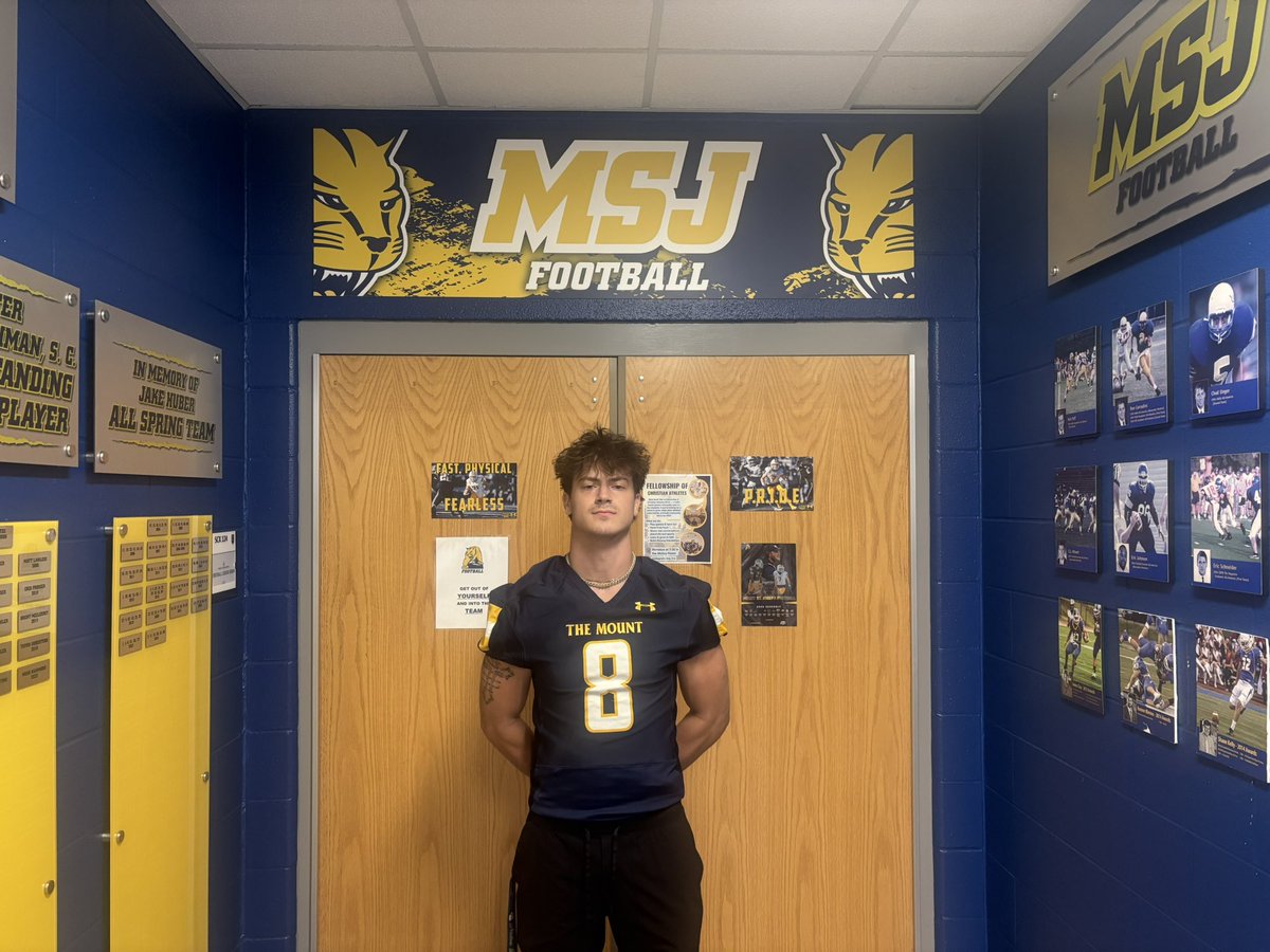 After a great visit and conversation with <a href="/JT_FTF/">Coach JT🚀</a>  I am blessed to receive and offer to <a href="/MSJ_FB/">Mount St. Joseph Football</a> #agtg 

<a href="/Jordan_kitna3/">Jordan Kitna</a> <a href="/LakotaEastFB/">Lakota East Football</a> <a href="/gmcsports/">GMC Sports</a> <a href="/bigben4856/">Ben Wotawa</a> <a href="/coach_emo/">CoachEmo</a> <a href="/LakotaEastAD/">Jill E. Meiring</a>