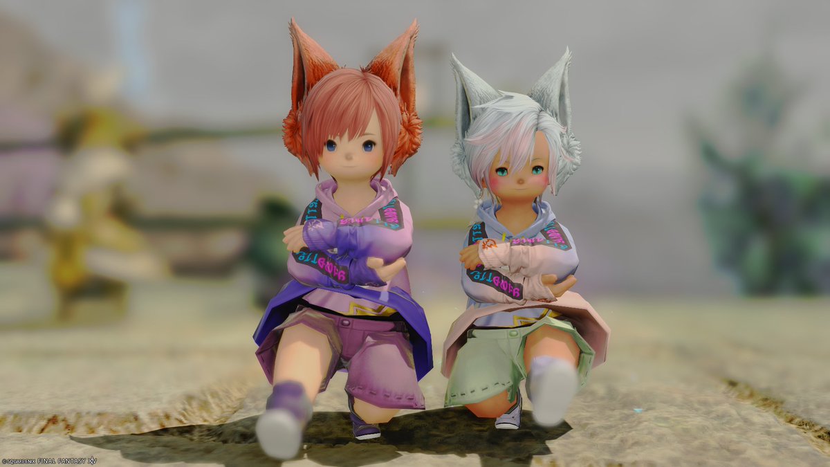 Daily_5454Mofu's tweet image. ラリホップ！

#おはララ #ララフェル #ララオス