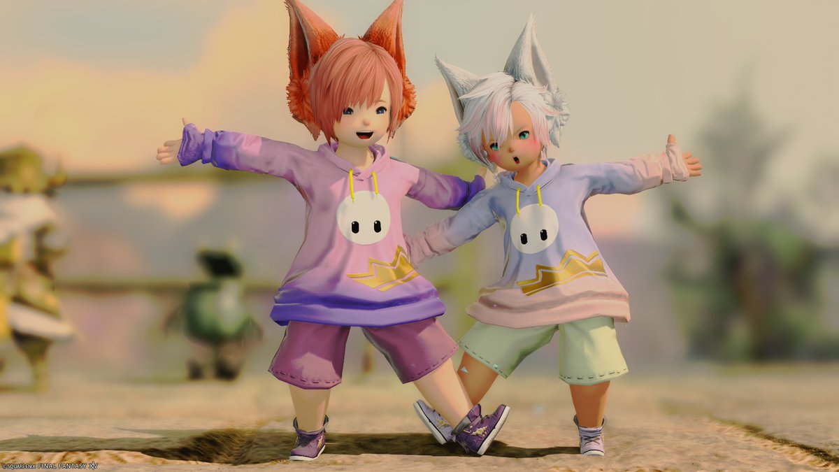 Daily_5454Mofu's tweet image. ラリホップ！

#おはララ #ララフェル #ララオス
