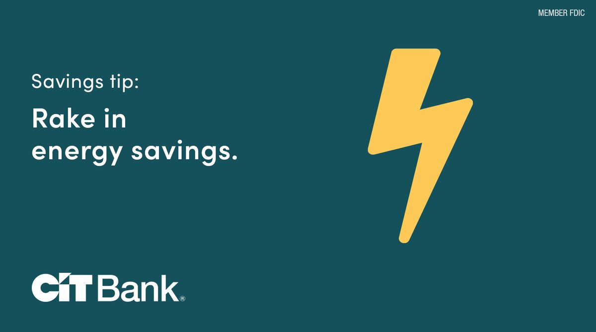 CITBank's tweet image. Shorter days mean higher heating and lighting costs. Swap in LED bulbs and seal windows (if you’re in a cooler climate) to save all winter. Check with your local power company for resources and rebates.