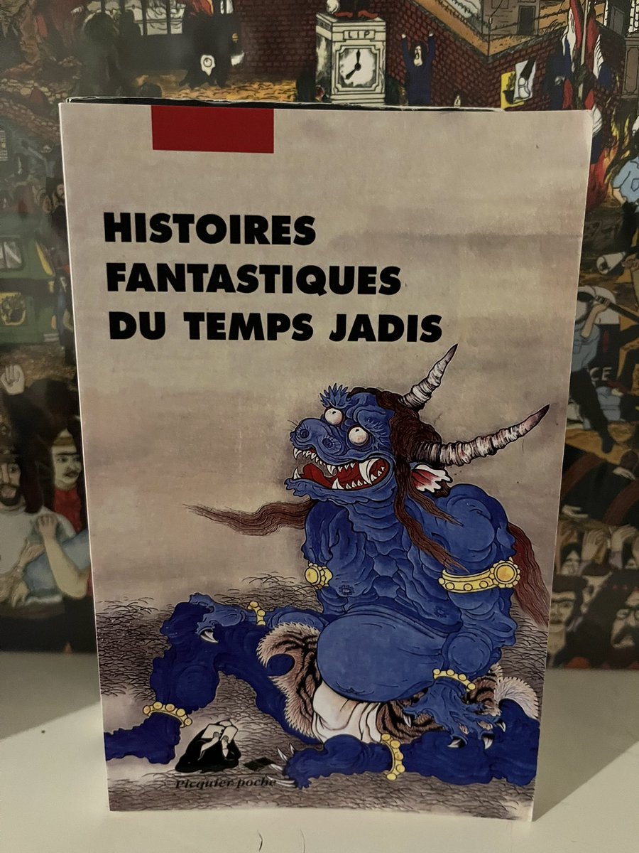 Une histoire par jour, et aujourd’hui je commence par celle-ci : “Comment le démon du pont d’Aji en la province d’Omi, dévora un homme.”