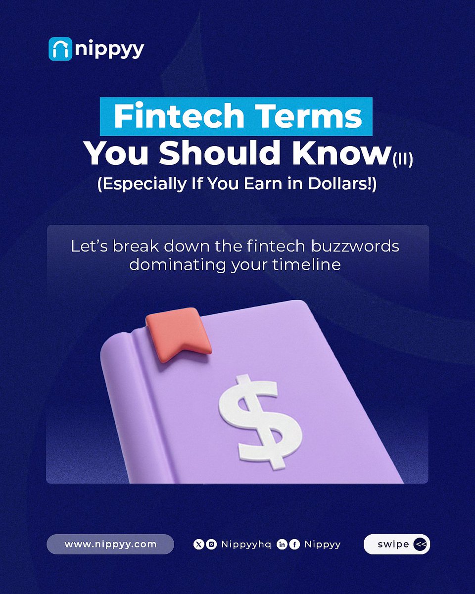 nippyyhq's tweet image. We broke down 6 fintech buzzwords in plain language:

Because financial literacy &amp;gt; confusion.

🧵🧵🧵🧵🧵