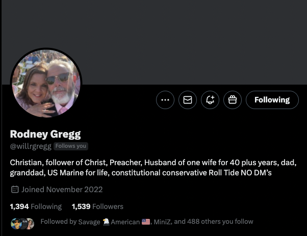 This Recruit would like more friends. 
This Recruit is ready to connect! 🫡

<a href="/willrgregg/">Rodney Gregg</a>