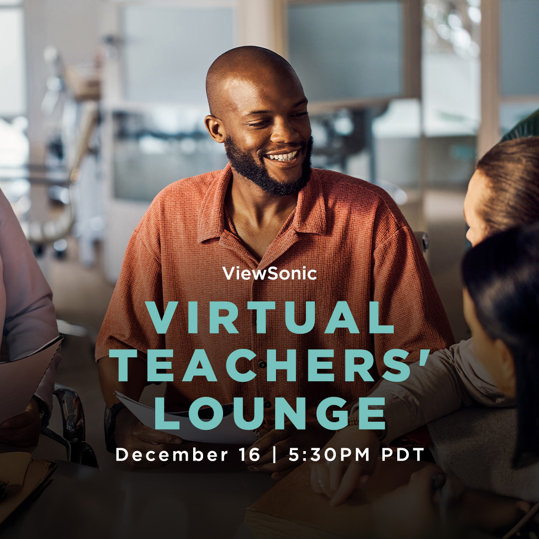 ViewSonicEDU_US's tweet image. Tech is helpful… until it isn’t.

Let’s talk digital tools, overload, and how we keep our classrooms more human.
Virtual Teachers’ Lounge | Dec 16 at 5:30 PM PST

This isn’t a webinar. It’s a space to connect, share, and find balance. Come cozy. Leave with clarity.

Register…