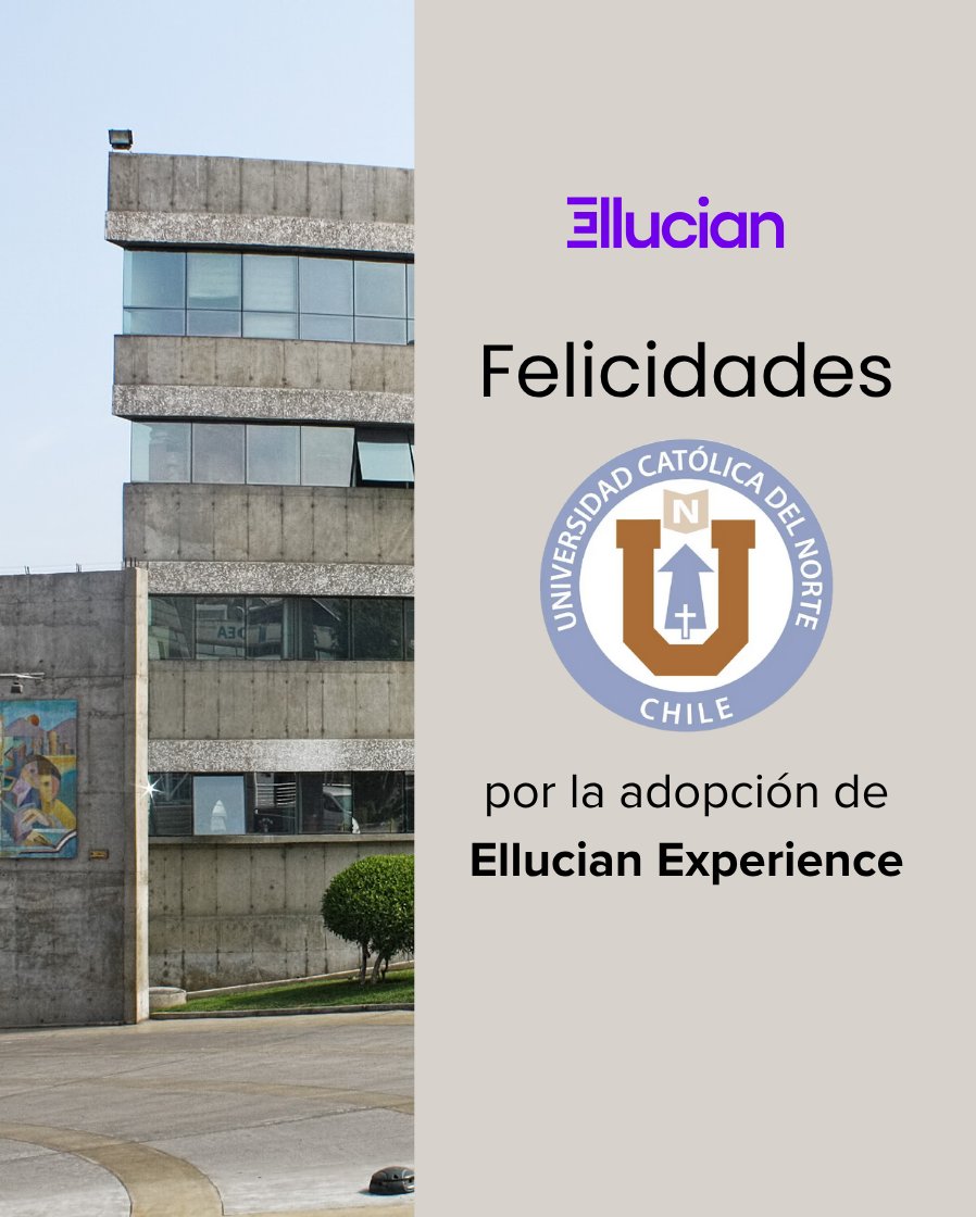 ellucian_LAC's tweet image. ¡Felicitaciones a la @UCNorte 🇨🇱  por dar un paso más hacia la innovación educativa con la adopción de #EllucianExperience!​
​
¡Gracias por confiar en nosotros para acompañarlos en este emocionante camino hacia la innovación! 🚀
​
#ComunidadEllucian #HigherEd #EllucianExperience