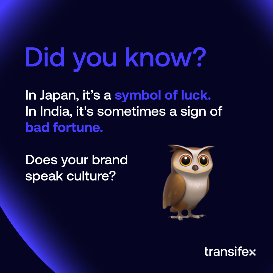 transifex's tweet image. When you go global, context is everything. Don&apos;t let your global campaigns send the wrong message.

Start localizing at hubs.la/Q03SN-R80

#Transifex #localization #AI #TransifexAI #websitetranslation #AILocalization #TransiFacts