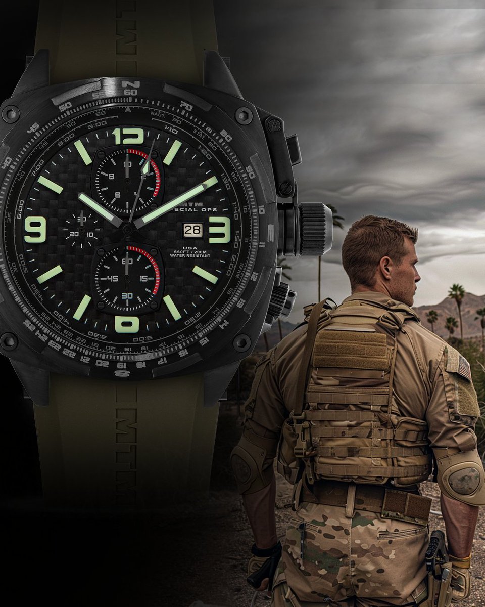 MTMSpecialOps's tweet photo. Engineered for those who demand both precision and prestige. The Cobra 44mm Titanium combines tactical-grade durability, Swiss-level craftsmanship, and mission-ready performance.
#MTMWatch #MTMCobra44MM #TitaniumWatch https://t.co/R5ROejZZZ3