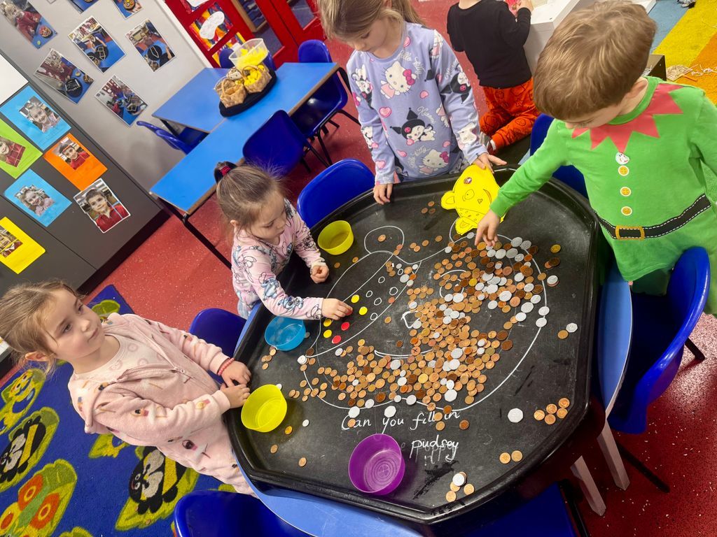 On Friday Old Mill were delighted to help raise money for Children in Need - the children and many of the teachers came to school in their pyjamas and raised a fantastic £246 for Children in Need - well done everyone ⭐