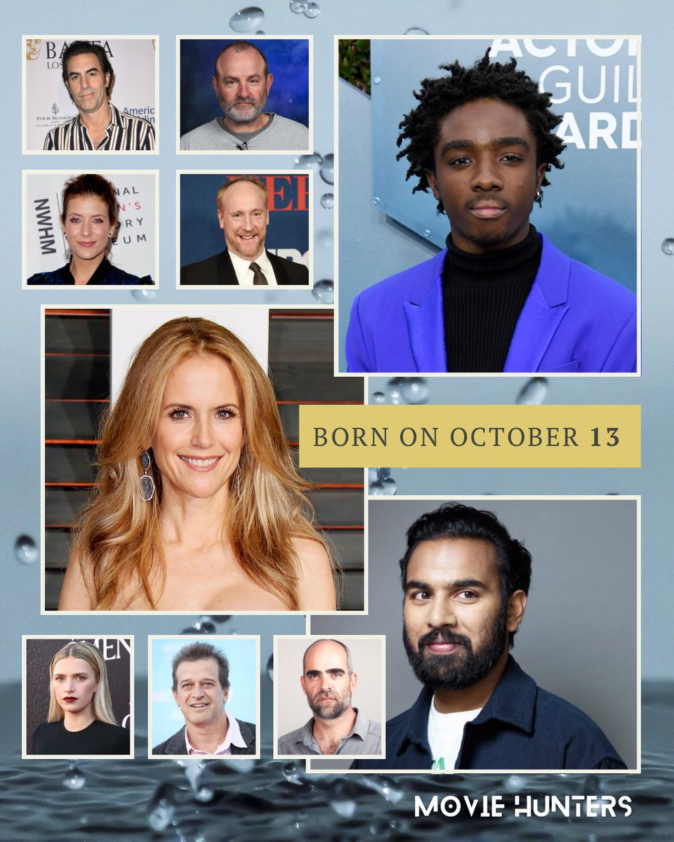 moviehunters01's tweet image. Born On This Day 🎂 13 / 10

Caleb McLaughlin
Sacha Baron Cohen
Danny Lloyd
Kate Walsh
Matt Walsh
Kelly Preston
Himesh Patel
Nell Tiger Free
Allen Covert
Luis Tosar

#birthday #october13 #13october #bornonthisday #moviehunters01