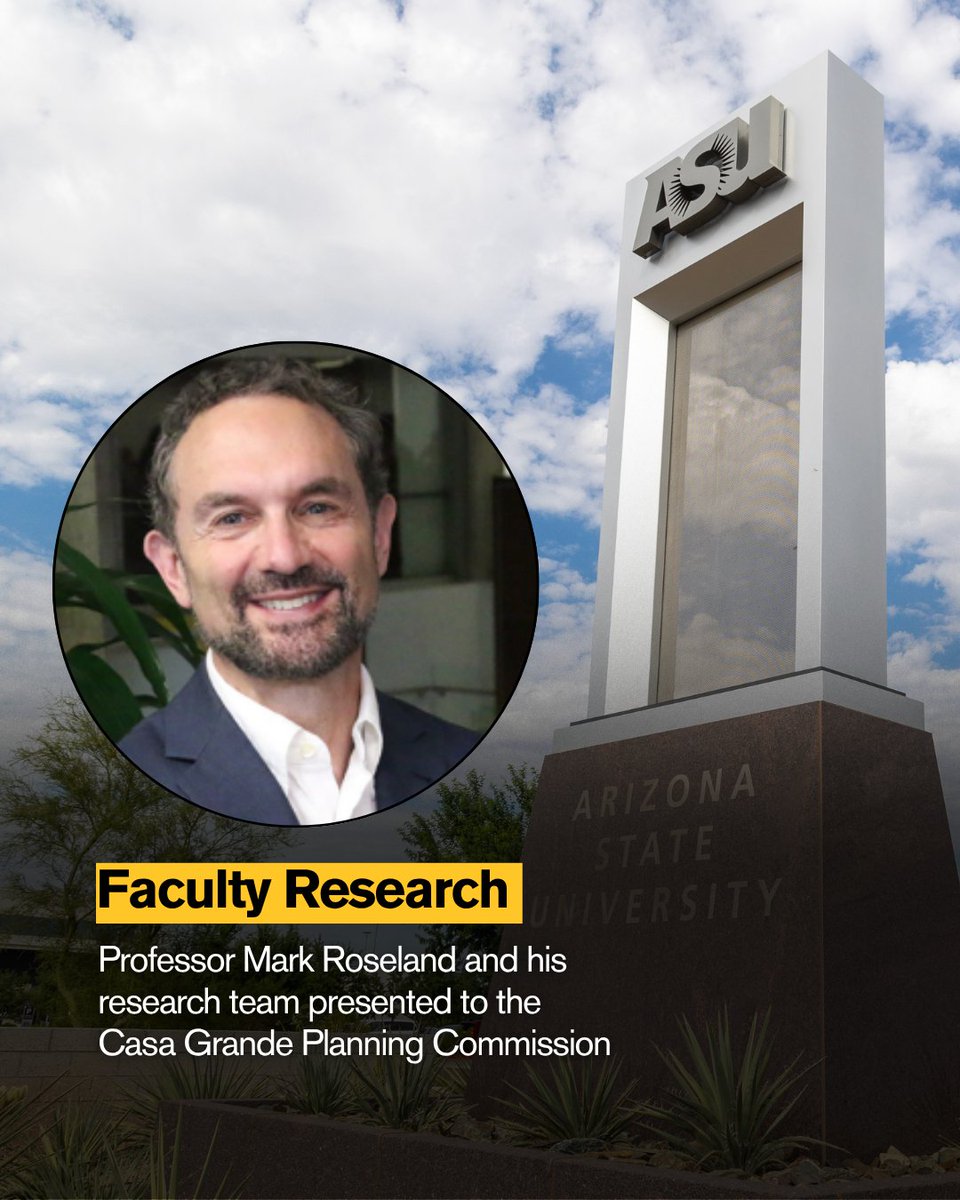 ASUCommunities's tweet image. Professor Mark Roseland and his team presented to the Casa Grande Commission on solutions they have been developing with the city of Casa Grande. The project is part of ARCHES and funded by the U.S. Department of Housing and Urban Development. #CommunityForGood