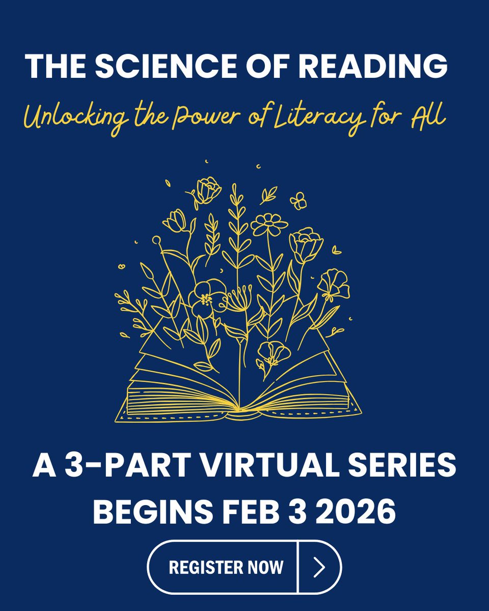 FCISnews's tweet image. Registration is open! 🎉
Join our 3-part series, The Science of Reading: Unlocking the Power of Literacy for All.

Evidence-based strategies, practical tools, and schoolwide impact.
Don’t miss it! ➡️ Register now.
events.fcis.org
#ScienceOfReading #Literacy #EdLeadership