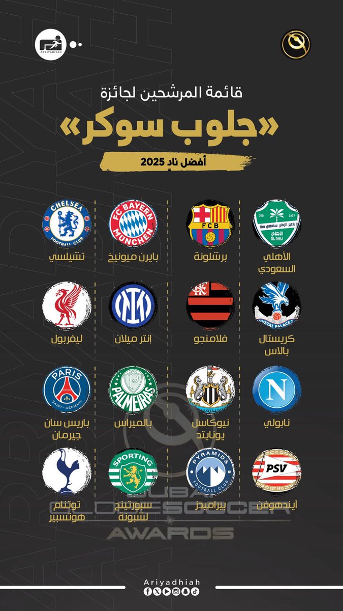 كبار اندية العالم💚