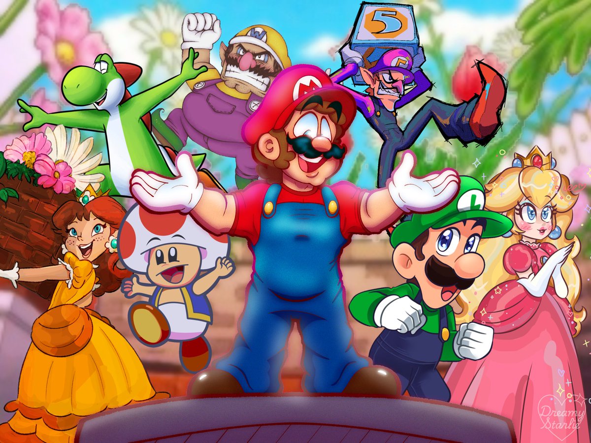 My first ever art collab to celebrate Mario Party DS's 18th anniversary (in the U.S). This game means so much to me and it has been an amazing honor to host this collab. Thank to everyone who joined, you all did absoluetly amazing! 🎲⭐️🎉

#Nintendo #SuperMario #MarioPartyDS