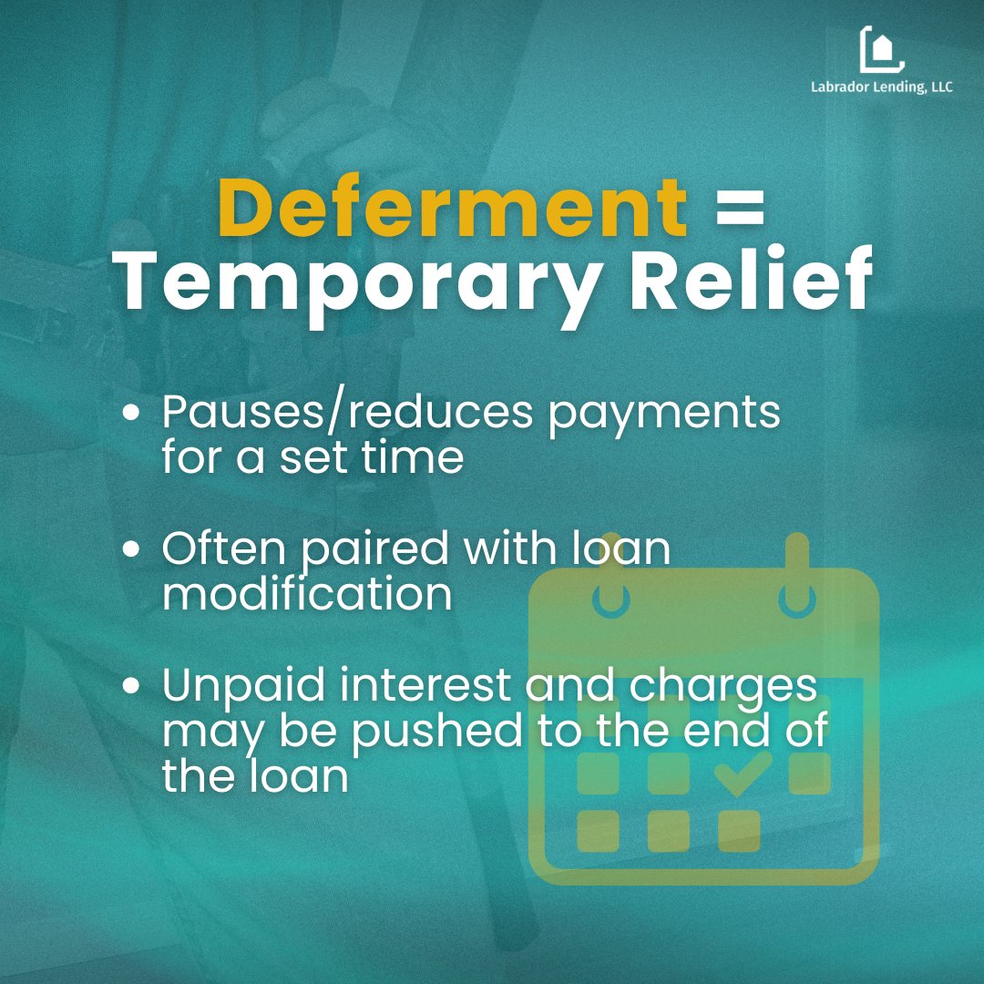 LabradorLending's tweet image. These are few essential mortgage note workout strategies every investor should know to help borrowers through financial hardship and protect your investment.
If you want to learn when and how to apply each tool, the Labrador Lending Mentorship Program can guide you step-by-step.
