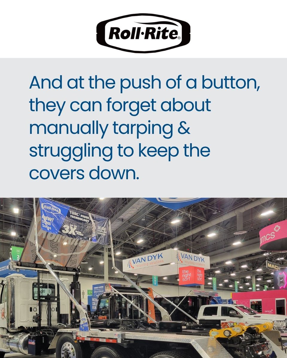 Covering loads in hazardous conditions shouldn’t put drivers in danger—or eat into profits. The DC850 can solve the problem and change how you do business.

Details here: loom.ly/E6i1dH4

#rollrite #tarps #rolloff #hooklift #dumpster #dumpstertruck