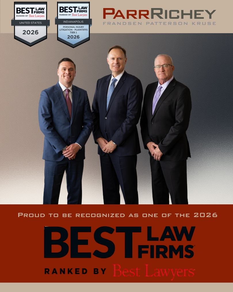 Proud to share that Parr Richey has been recognized in the 2026 Best Law Firms rankings. Every client, every case, every result matters—and this honor reflects that commitment. 

#BestLawFirms #IndianaLaw