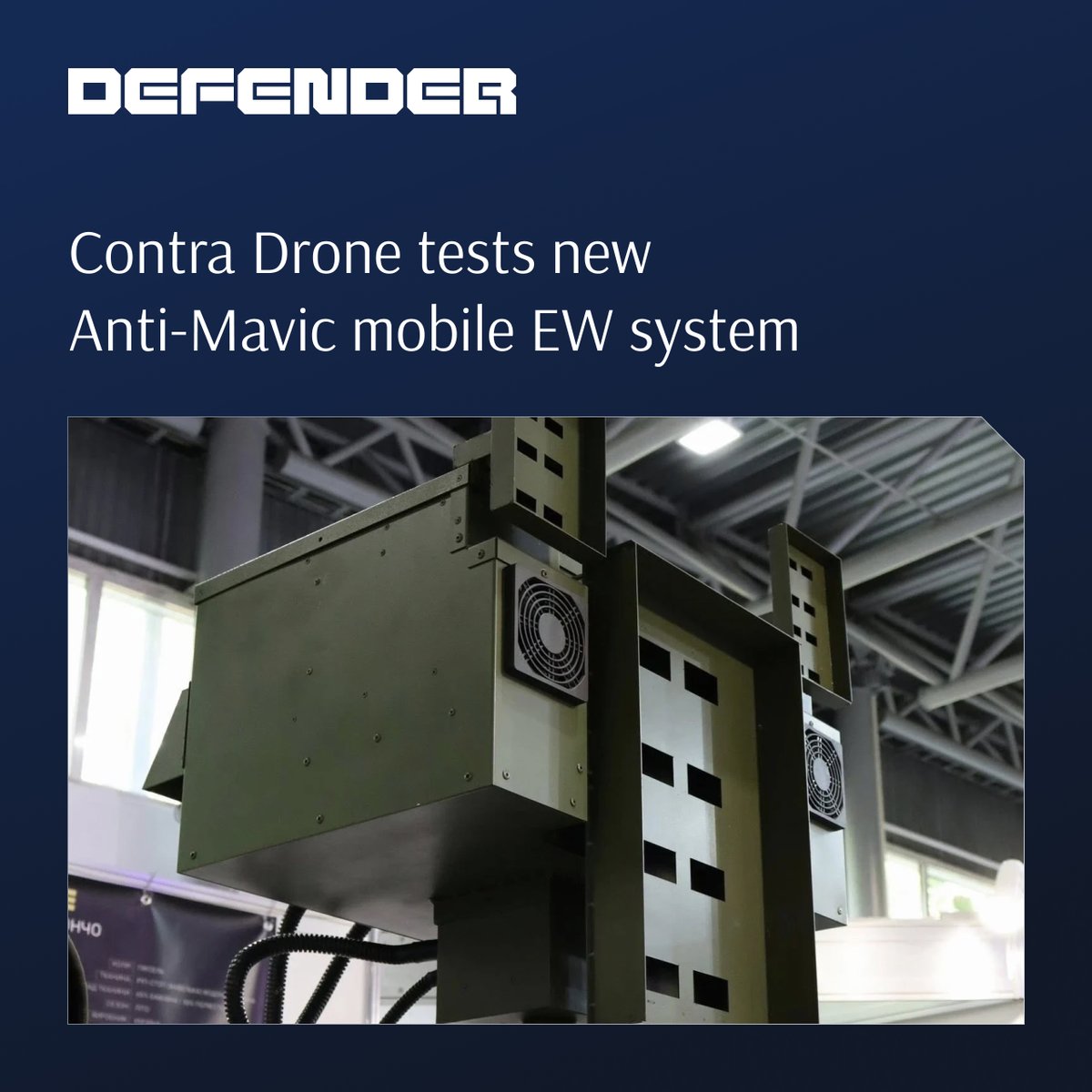 The Ukrainian startup Contra-drone has unveiled the Anti-Mavic, a mobile Electronic Warfare (EW) system designed for the rapid detection and suppression of Mavic-type reconnaissance and strike UAVs.

According to the company, a core feature of the complex is its placement on a
