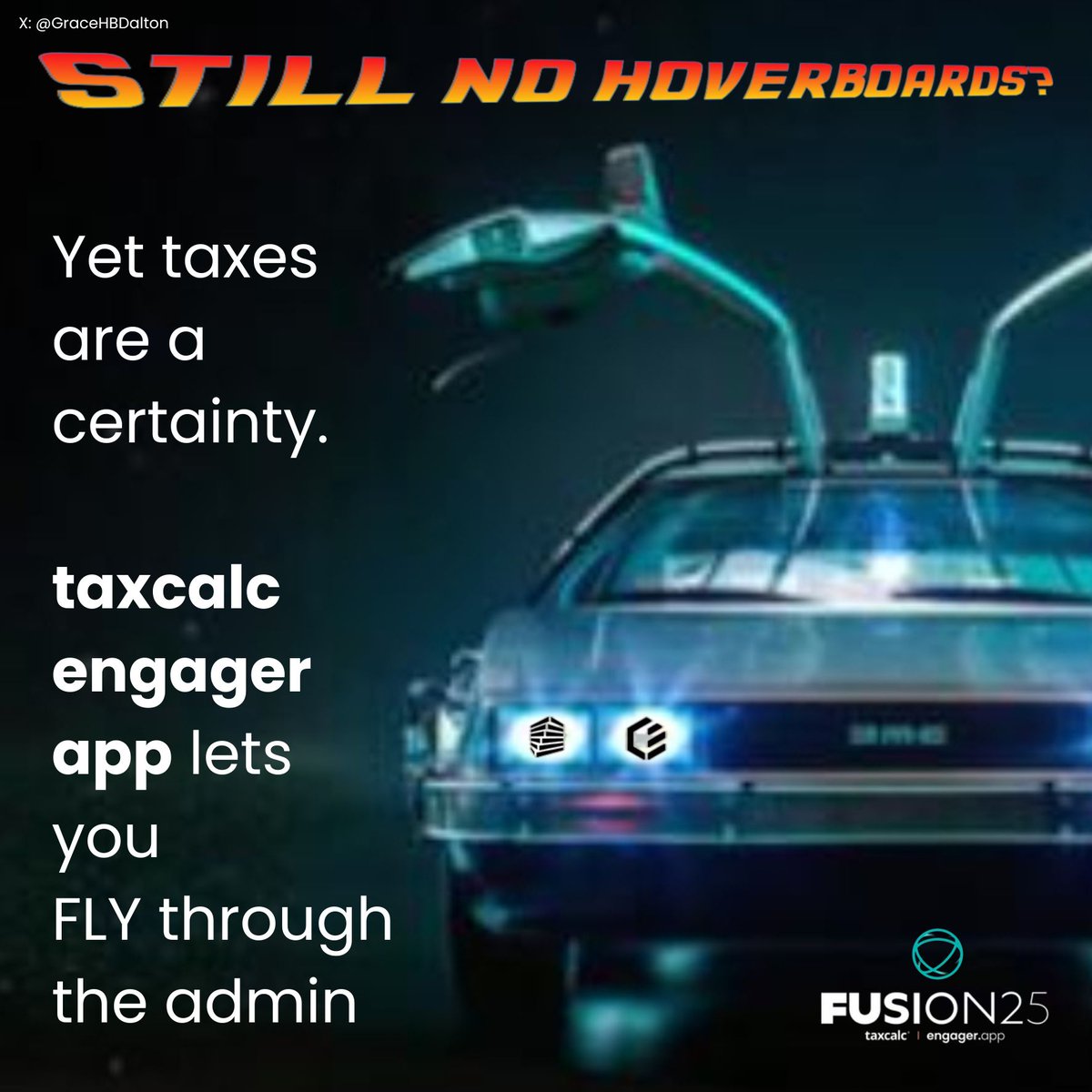 GraceHBDalton's tweet photo. @OneMinuteBriefs @TaxCalc @EngagerDotApp #BackToMoreTime https://t.co/g5pdM1cfpO