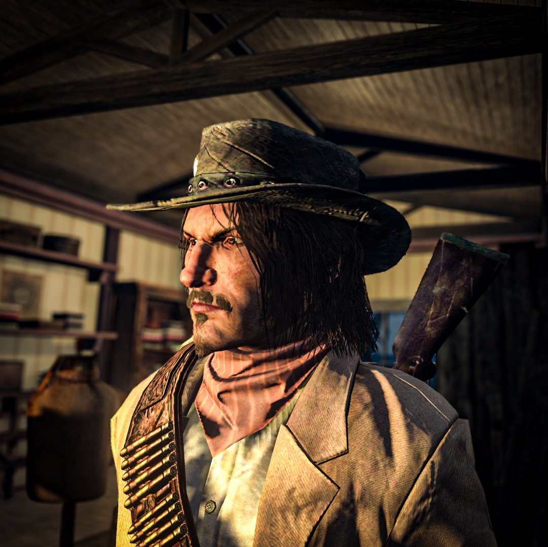 it's #WWWednesday and here's some judgey Jack 😭🤣

#RedDeadRedemption / #VirtualPhotography