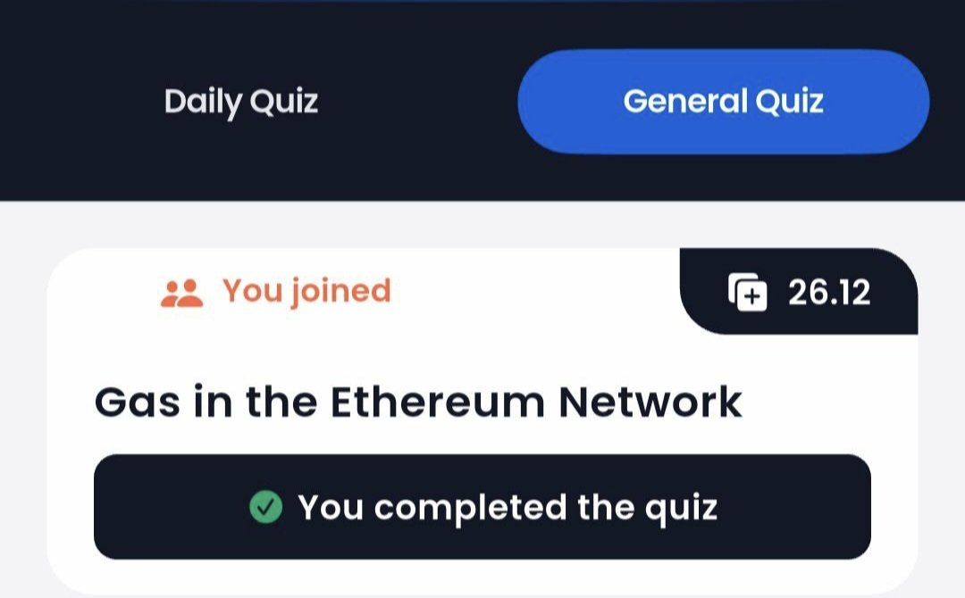 Ykmzcrypto's tweet image. #SyntaxVerse General Quiz Answer

❓️Sınav Başlığı ❓️
Gas in the Ethereum Network

Cevaplar: C,A,B,D

🎁Ödül: 26.12 $SYNTAX

🎉BAŞLA:
t.me/adrpwhale00/807

#Web3   #Syntax   #SyntaxQuiz