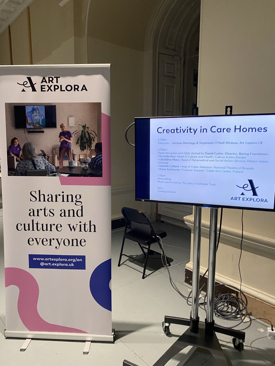 CareEngland's tweet photo. Looking forward to sharing perspectives on arts and creative practices and care settings across Europe! 💚
#CareSector #CareWorkforce #Innovation #Collaboration https://t.co/2wsRXH2PxW