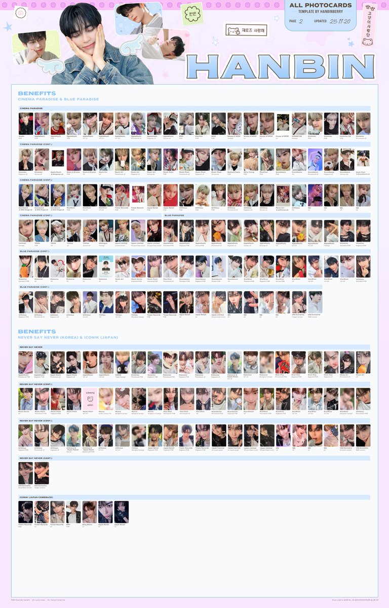 韓国　ZB1　iconic　サノク　事前収録　2週目　ソンハンビン　トレカ 韓国 ZB1 iconic サノク 事前収録 2週目 ソンハンビン トレカ