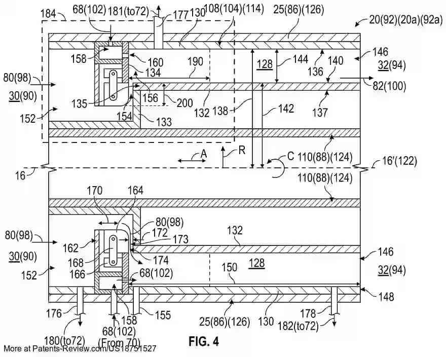 PatentPulse's tweet image. New patent grant #US18751527B1 by #GeneralElectric explores a method for operating a rotating detonation combustor. This involves air &amp;amp; fuel flows into a detonation chamber to create rotating detonation waves, optimizing power states via air inlet control. 

#PatentGrant