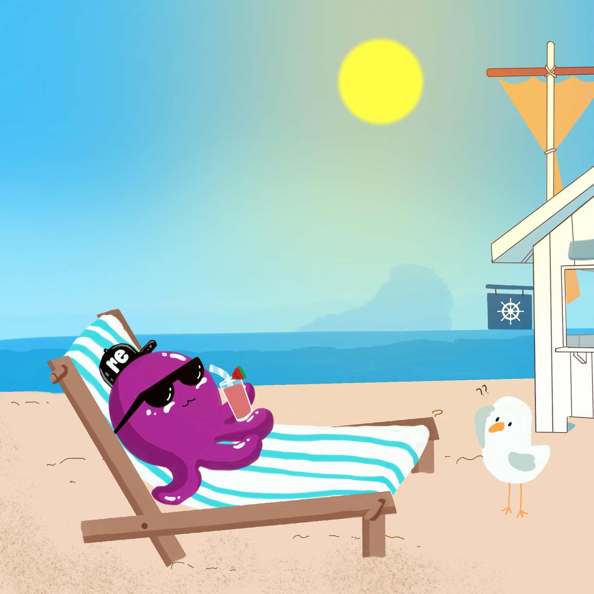 oleoncode's tweet image. This little @re   is chilling at the beach .
confident and relaxed because the risks are already managed transparently on Re Protocol, a decentralized re insurance system built on blockchain.