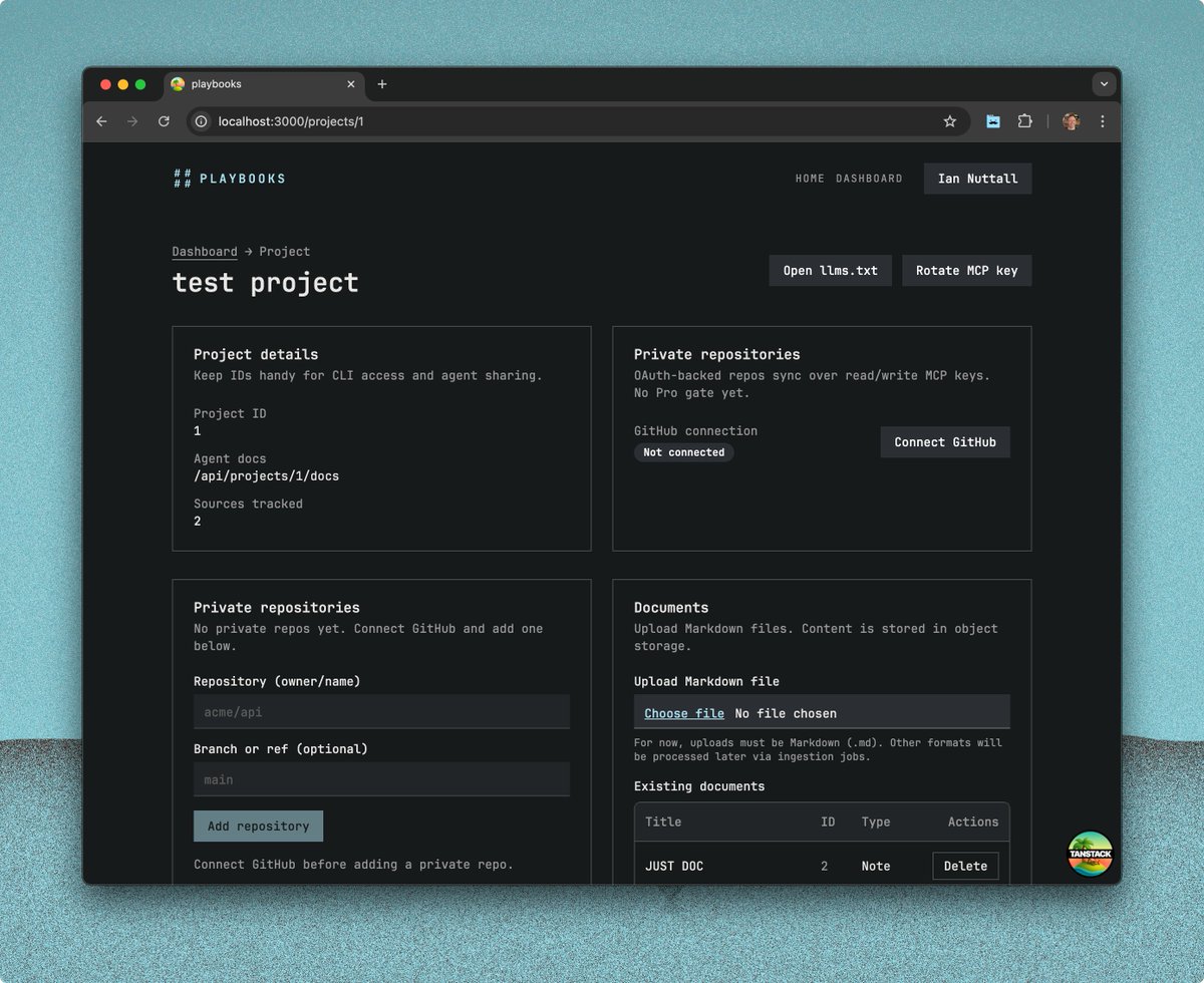 Mi objetivo es tener lista la nueva versión SaaS de playbooks.com para el viernes de la semana que viene...

 Pero en ve