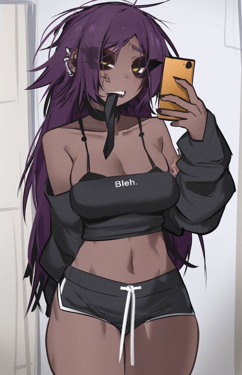 GlitchAce's tweet image. Yoruichi with her hair down