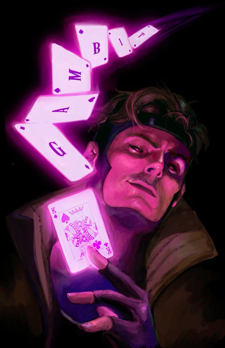 BrunoMellx's tweet image. Gambit by Demaymayart #XMen