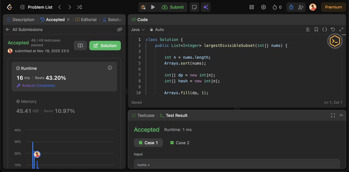 itiswhatitstush's tweet image. Day 33/100          
- DP: Studied and solved DP on LIS.           
- Project 1: Started working on the backend.  
- Workout: leg and shoulder day.   
#100daysofcodechallenge #TUFWinterArc
@striver_79 @takeUforward