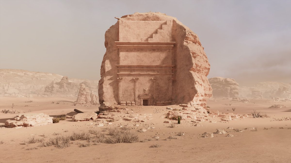 bugattielroy's tweet image. The Tomb of Hayyan ibn Kuza, Hegra 📍 

#AssassinsCreedMirage #ValleyOfMemory 
#VirtualPhotography #ACPhotoMode