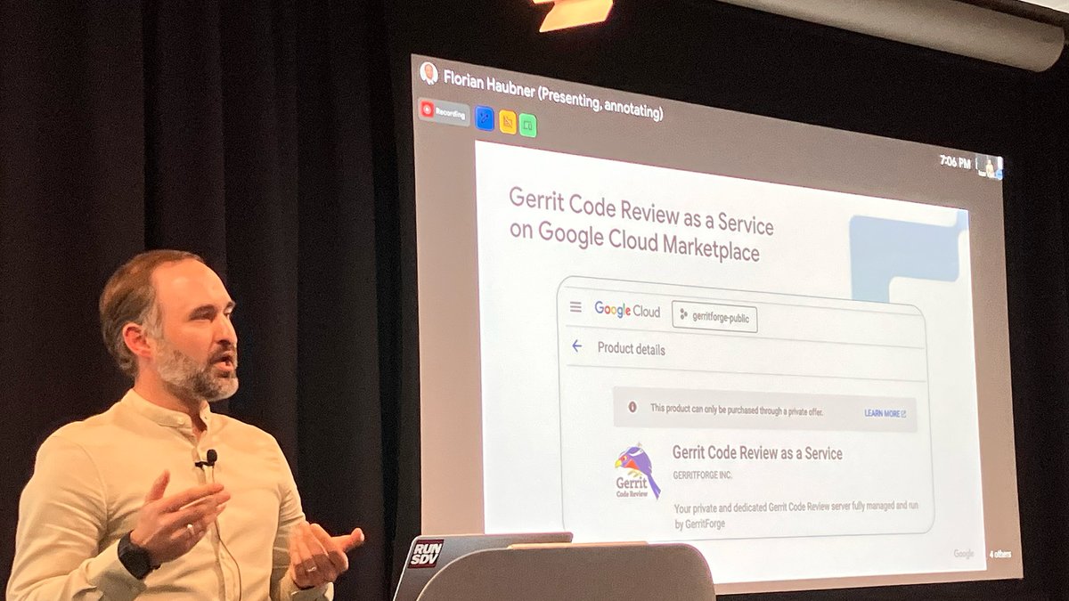 Gerrit Code Review tweet media